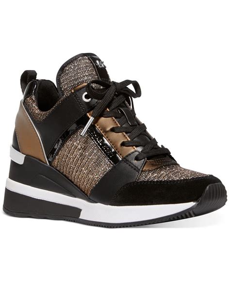 michael kors wedge sneakers macy'|michael kors wedge sneakers sale.